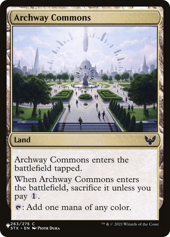 Archway Commons [The List]