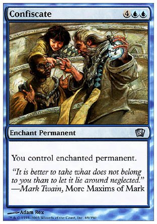 Confiscate (8th Edition) Near Mint - Nick Nack's Full Frontal Attack