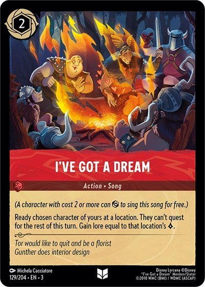 I've Got a Dream (Into the Inklands) Near Mint - Nick Nack's Full Frontal Attack