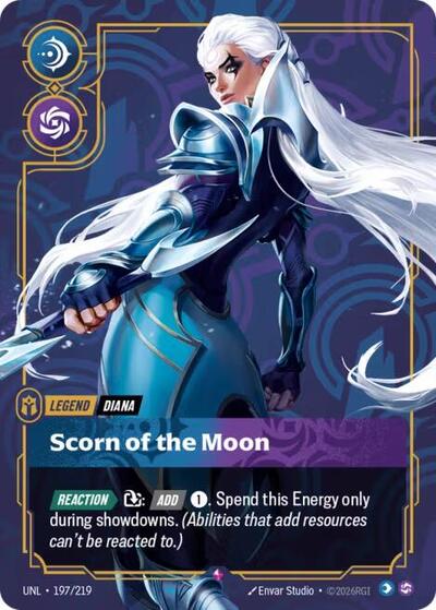 Diana Scorn of the Moon (Unleashed) Near Mint Foil