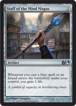 Staff of the Mind Magus (Magic 2014 Core Set) Near Mint - Nick Nack's Full Frontal Attack