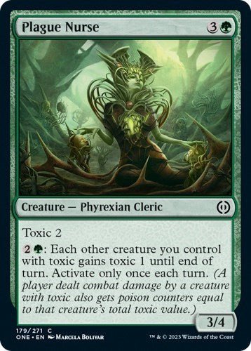 Plague Nurse (Phyrexia: All Will Be One) Near Mint - Nick Nack's Full Frontal Attack