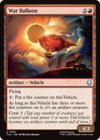 War Balloon (Avatar: The Last Airbender) Near Mint - Nick Nack's Full Frontal Attack