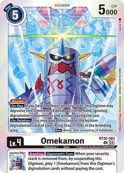 Omekamon (Release Special Booster 2.5) Light Play Foil