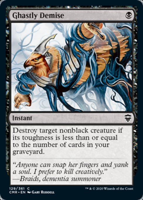 Ghastly Demise (Commander Legends) Near Mint