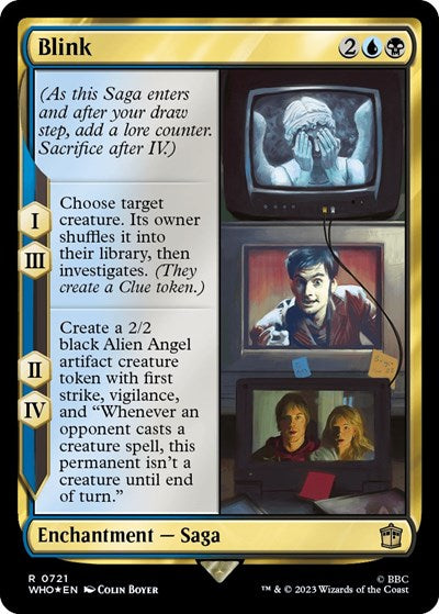 Blink (Surge Foil) (Universes Beyond: Doctor Who) Near Mint Foil