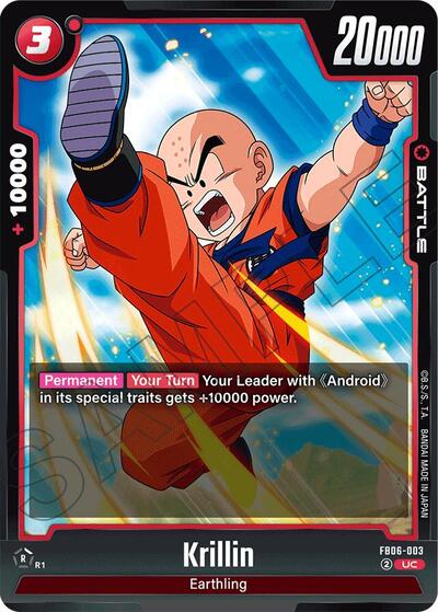 Krillin FB06 - 003 (Rivals Clash) Near Mint - Nick Nack's Full Frontal Attack