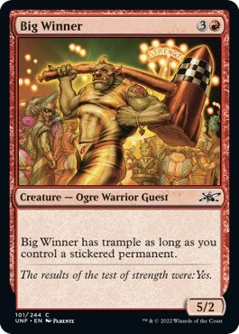 Big Winner (Unfinity) Near Mint