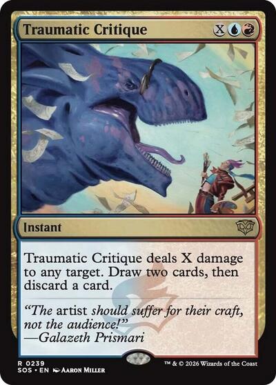 Traumatic Critique (Secrets of Strixhaven) Near Mint