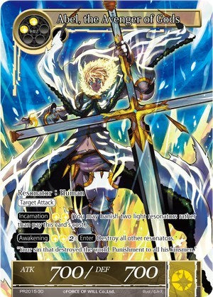 Abel, the Avenger of Gods (Promo Cards) Near Mint Foil
