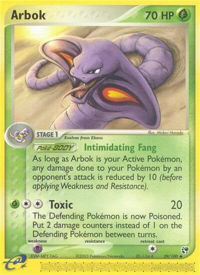 Arbok (Sandstorm) Light Play