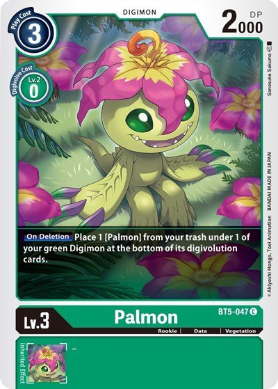 Palmon (Battle of Omni) Near Mint - Nick Nack's Full Frontal Attack