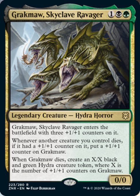 Grakmaw, Skyclave Ravager (Zendikar Rising) Near Mint - Nick Nack's Full Frontal Attack