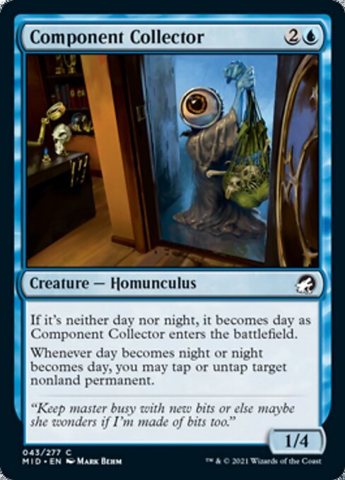 Component Collector (Innistrad: Midnight Hunt) Near Mint - Nick Nack's Full Frontal Attack