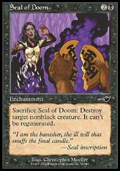 Seal of Doom (Nemesis) Near Mint - Nick Nack's Full Frontal Attack