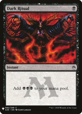 Dark Ritual [Booster Mystère] 