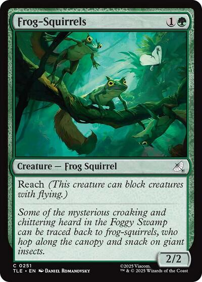Frog - Squirrels (Avatar: The Last Airbender: Eternal - Legal) Near Mint - Nick Nack's Full Frontal Attack