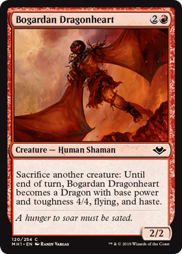 Bogardan Dragonheart (Modern Horizons) Near Mint - Nick Nack's Full Frontal Attack