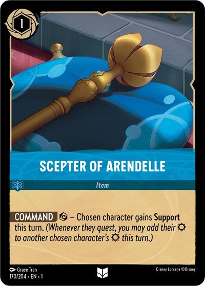 Scepter of Arendelle (The First Chapter) Near Mint - Nick Nack's Full Frontal Attack