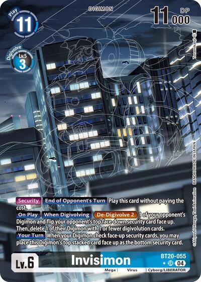 Invisimon (Alternate Art) (Release Special Booster 2.5) Near Mint