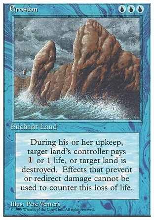 Erosion (4th Edition) Light Play - Nick Nack's Full Frontal Attack