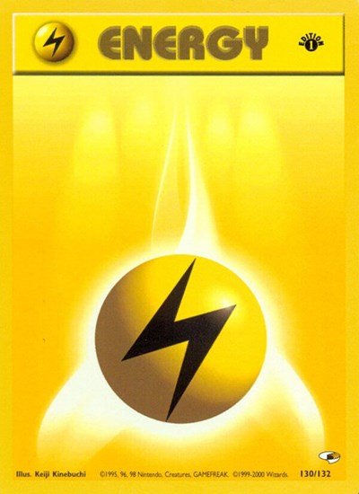 Lightning Energy (Gym Heroes) Light Play Unlimited - Nick Nack's Full Frontal Attack