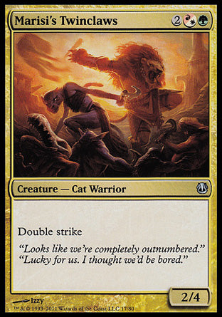 Marisi's Twinclaws (Duel Decks: Ajani vs Nicol Bolas) Near Mint