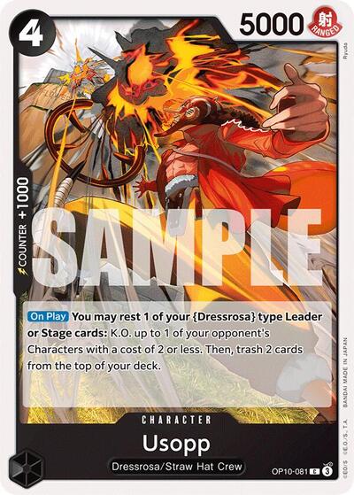 Usopp (081) (Royal Blood) Near Mint