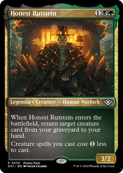 Honest Rutstein (Promo Pack: Outlaws of Thunder Junction) Near Mint
