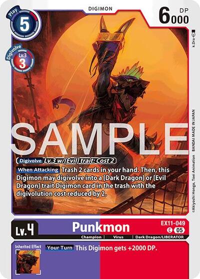 Punkmon (Dawn of Liberator) Near Mint - Nick Nack's Full Frontal Attack