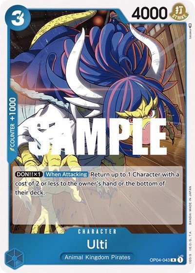Ulti (Kingdoms of Intrigue) Near Mint Foil - Nick Nack's Full Frontal Attack