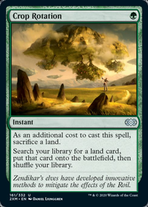 Crop Rotation (Double Masters) Near Mint Foil