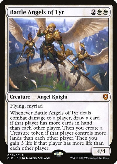 Battle Angels of Tyr (Promo Pack: The Lost Caverns of Ixalan) Near Mint Foil