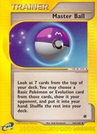Master Ball (Expedition) Light Play