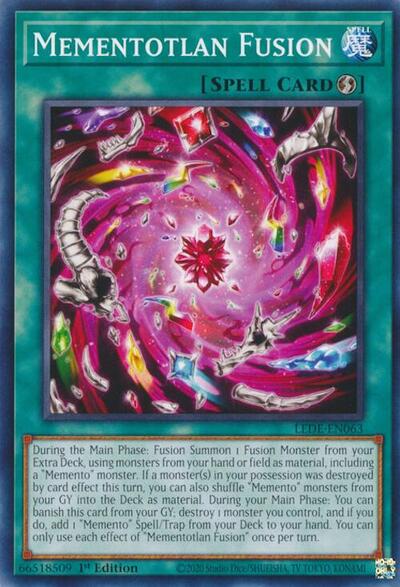Mementotlan Fusion (Legacy of Destruction) Near Mint 1st Edition - Nick Nack's Full Frontal Attack