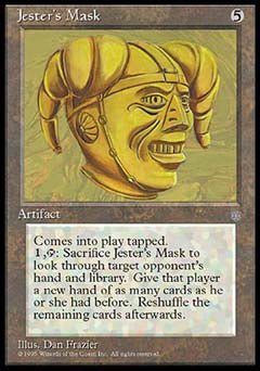 Jester's Mask (Ice Age) Heavy Play - Nick Nack's Full Frontal Attack
