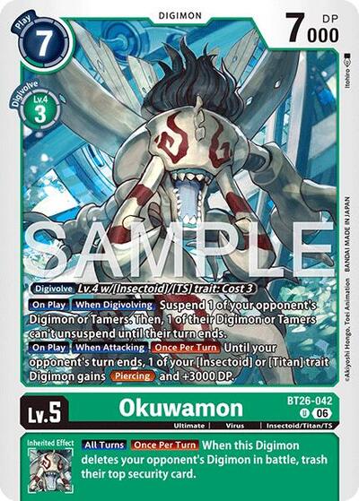 Okuwamon (Timeless Bonds) Near Mint