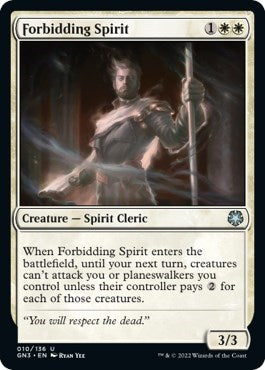 Forbidding Spirit (Magic Game Night: Free-For-All) Near Mint