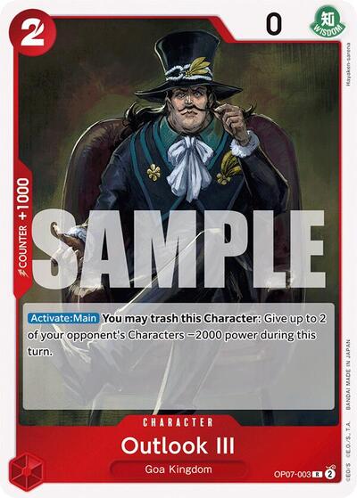 Outlook III (500 Years in the Future) Near Mint Foil - Nick Nack's Full Frontal Attack