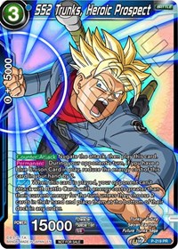 SS2 Trunks, Heroic Prospect (Alternate Art) (P-219) [Cartes de promotion] 
