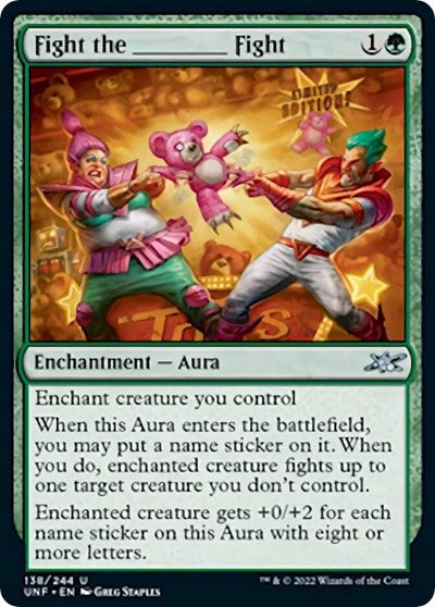 Fight the ________ Fight (Unfinity) Near Mint