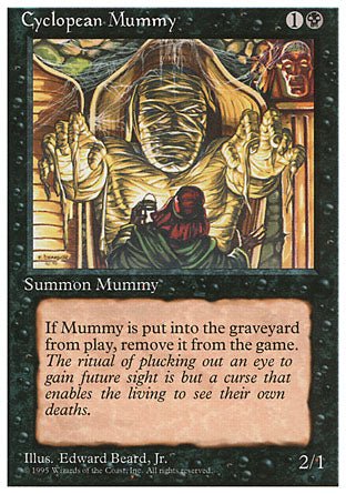 Cyclopean Mummy (4th Edition) Light Play - Nick Nack's Full Frontal Attack