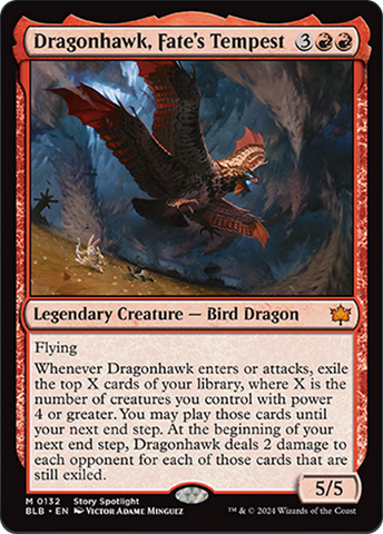 Dragonhawk, Fate's Tempest [Bloomburrow]