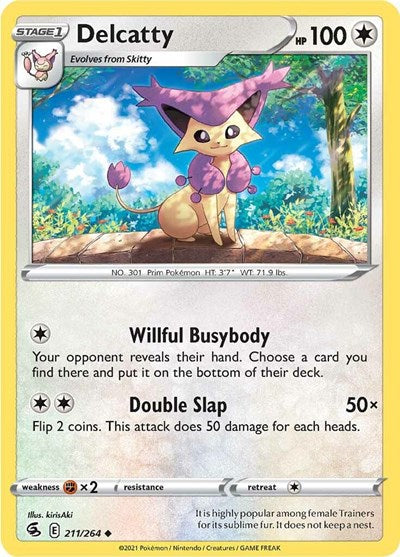 Delcatty (SWSH08: Fusion Strike) Near Mint