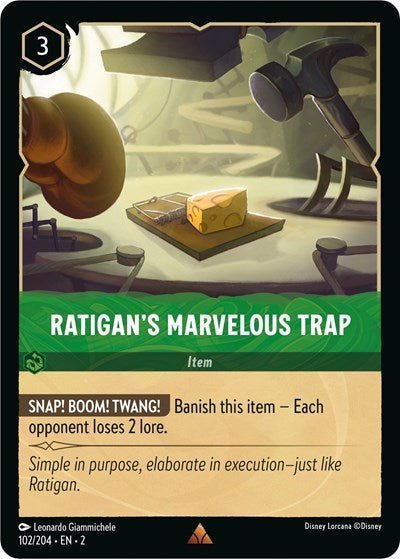Ratigan's Marvelous Trap (Rise of the Floodborn) Near Mint - Nick Nack's Full Frontal Attack