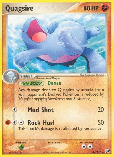 Quagsire (Unseen Forces) Near Mint