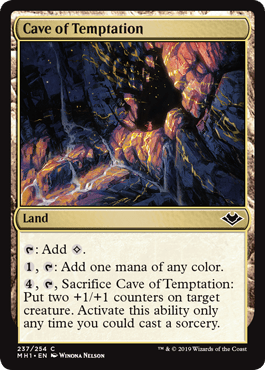 Cave of Temptation (Modern Horizons) Near Mint - Nick Nack's Full Frontal Attack