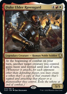 Duke Ulder Ravengard (Commander Legends: Battle for Baldur's Gate) Near Mint - Nick Nack's Full Frontal Attack