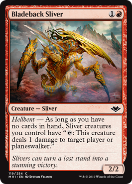 Bladeback Sliver (Modern Horizons) Near Mint - Nick Nack's Full Frontal Attack