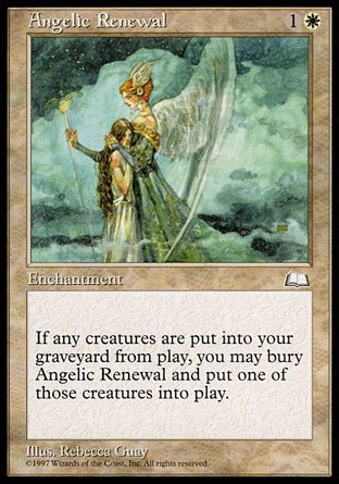 Angelic Renewal (Weatherlight) Light Play - Nick Nack's Full Frontal Attack